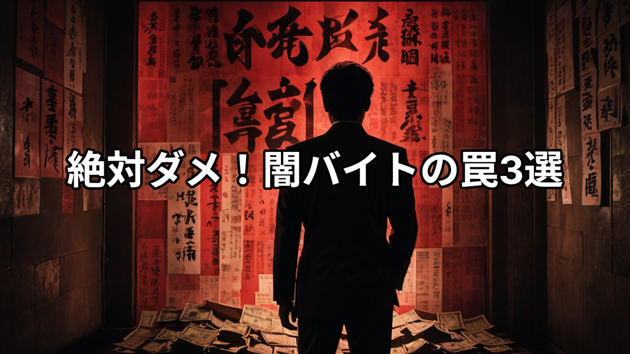 【闇バイト】普通の若者が騙される理由｜手口と見分け方・断り方を検証