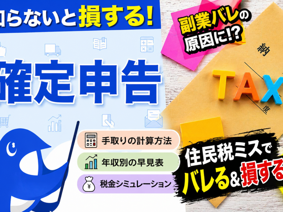 知らないと損｜住民税の設定ミスでバレる仕組み