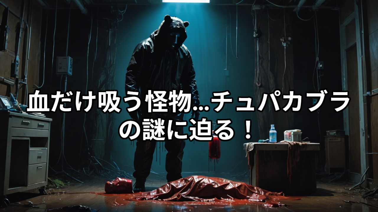 【UMA】チュパカブラの真相｜UMAか人間の誤認か検証