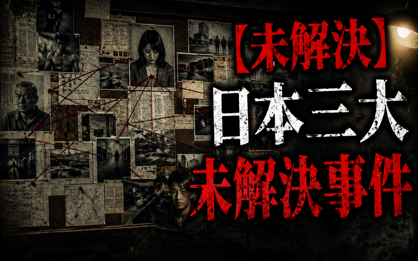 【未解決】日本三大未解決事件の真相｜グリコ森永・三億円・ロス疑惑を検証