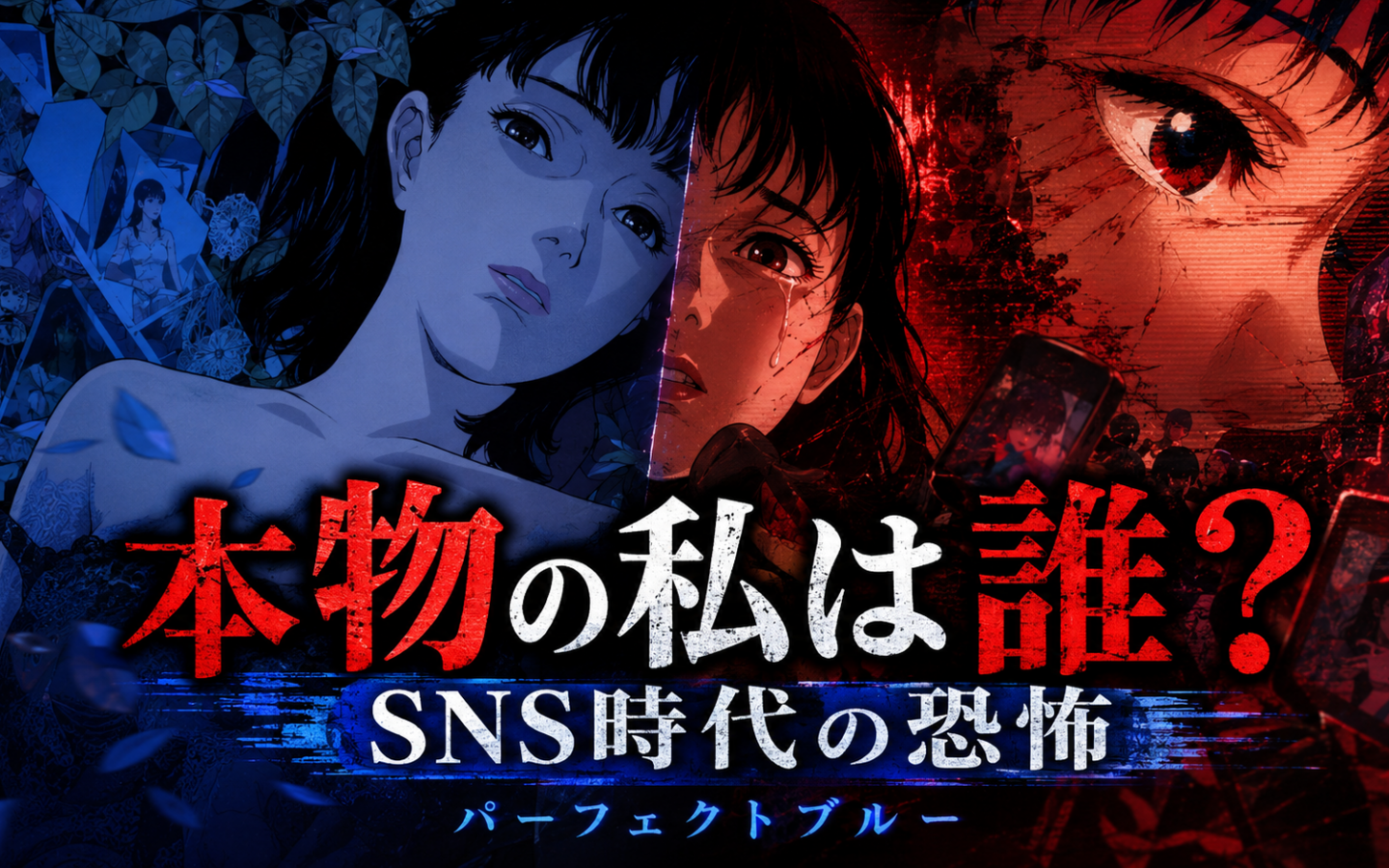【パーフェクトブルー】ーー本物の私は誰？SNS時代の恐怖
