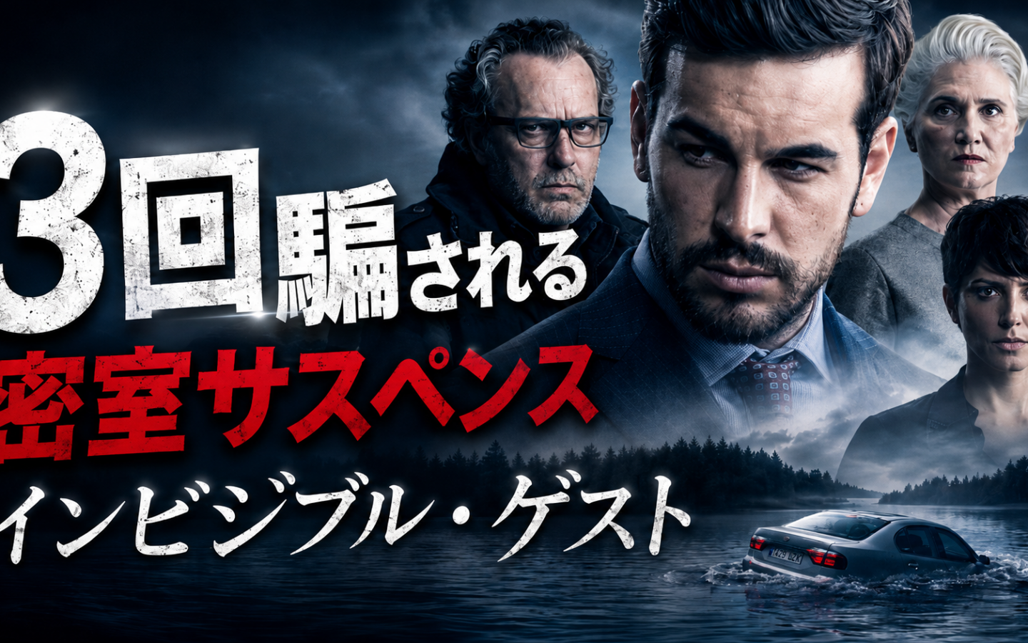 【インビジブル・ゲスト】どんでん返しが3回来るスペイン映画——見終わった後に最初から見返したくなる