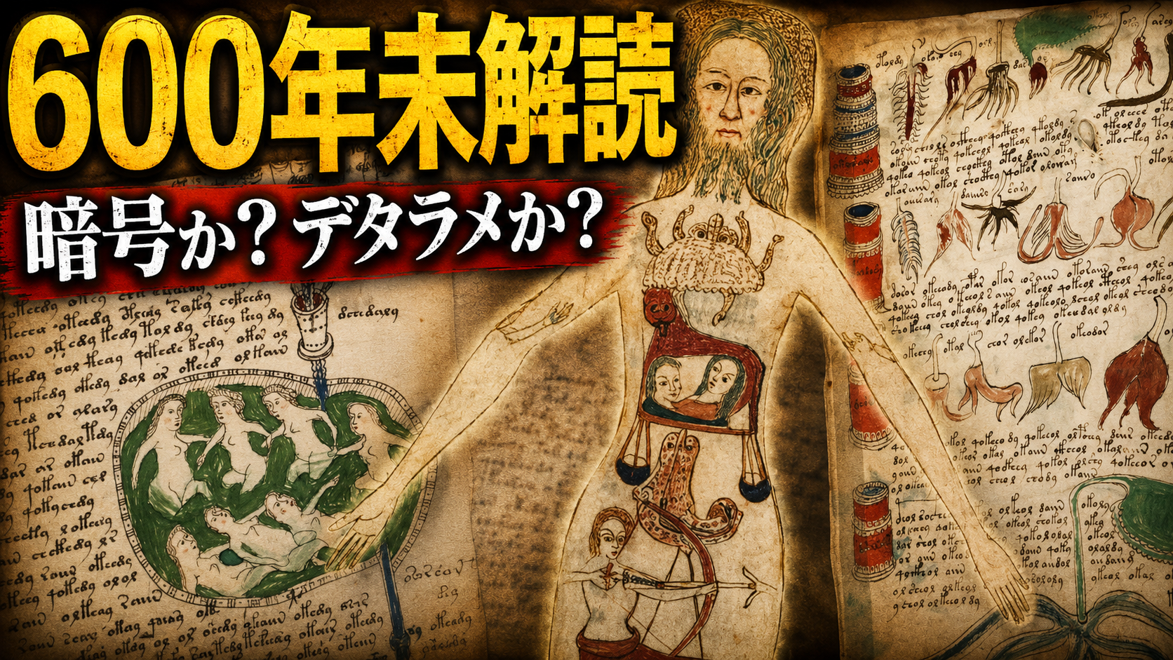 【ヴォイニッチ手稿】ーー600年読めない本は暗号かデタラメか