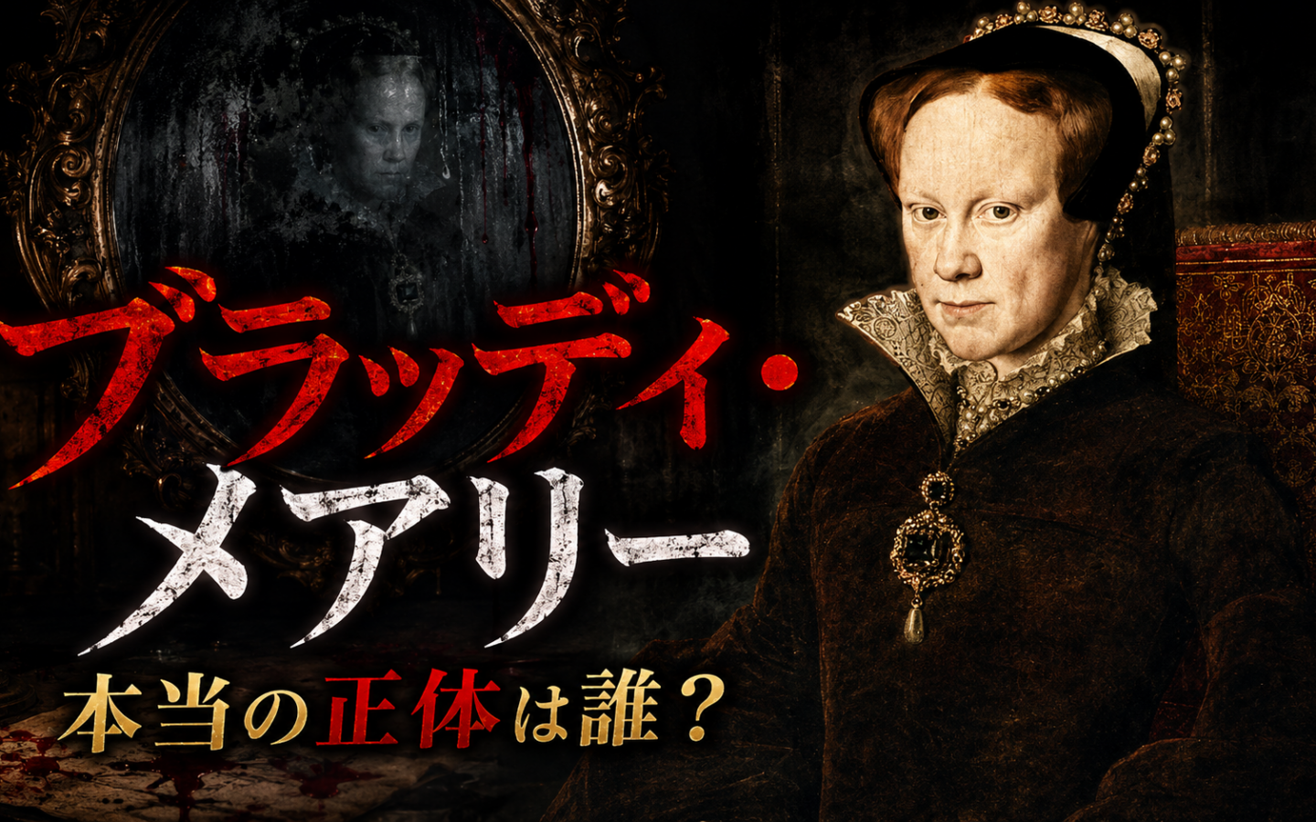 【ブラッディ・メアリー】ーー鏡の儀式に名付けられた「彼女」は、本当は誰でもなかった